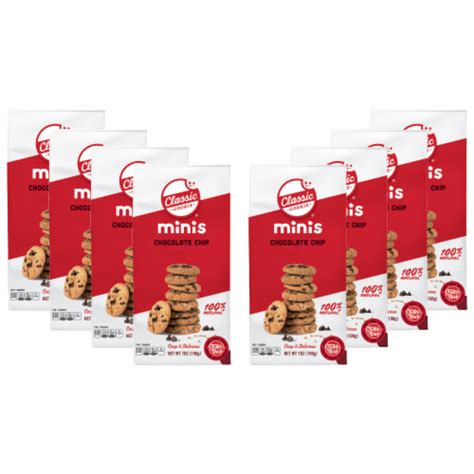 Classic Cookie Crispy Chocolate Chip Minis Made With Hersheys