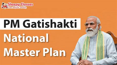 Pm Gati Shakti National Master Plan Nmp Youtube