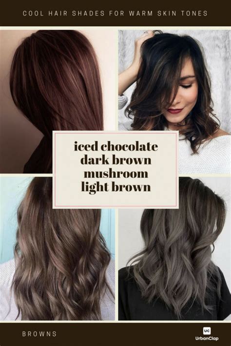 Brown Hair Colour Chart