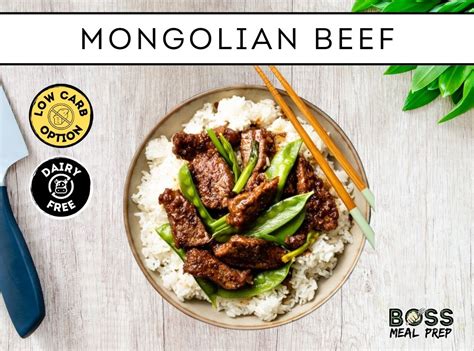 Mongolian Beef Boss Meal Prep