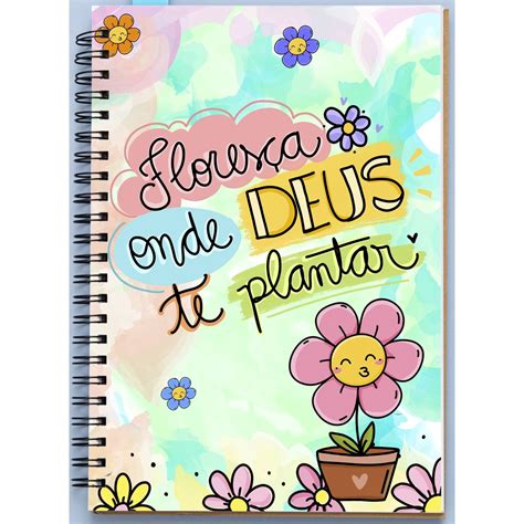 Caderno Devocional Floreça Onde Deus Te Plantar Shopee Brasil