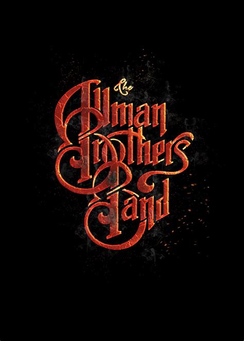 Allman Brothers Band Poster By Mixi Group Displate