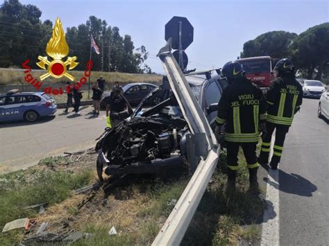 Due Incidenti Nel Cosentino Quattro Feriti Ad Amendolara E Un Auto