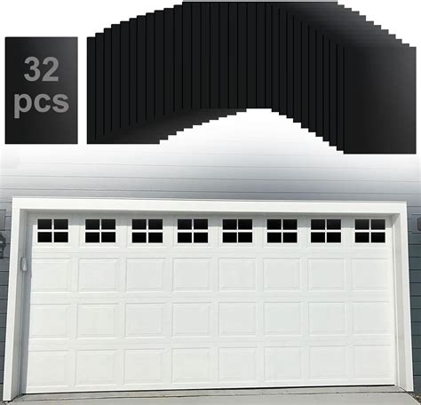 Hulknpew Magnetic Garage Door Windows 32pcsfaux Garage Door Windows Looks Like Real Window