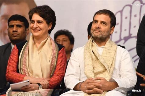 Rahul Gandhi With Sister Priyanka Gandhi Vadra Images