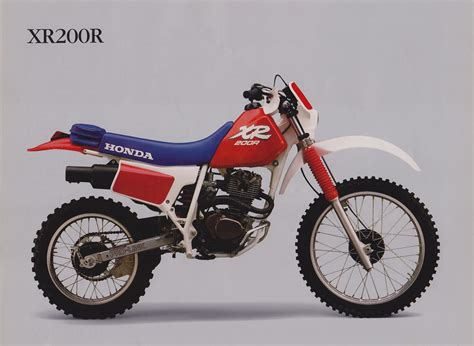 1988 Honda Xr200r Brochure Page 1 Tony Blazier Flickr