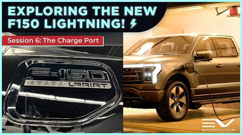 Exclusive First Look Fords New F150 Lightning Electric Truck Ev Charger Port Plug And Charge