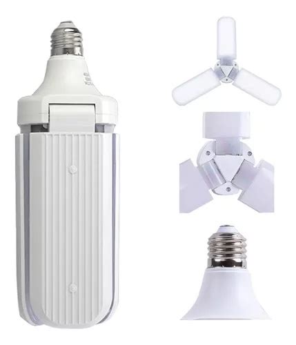 Foco Led W Tipo Ventilador Apertura Ajustable Luz Blanca Cuotas Sin