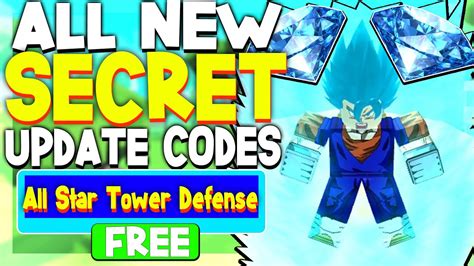 All New Secret Codes In All Star Tower Defense Codes All Star Tower Defense Codes Roblox