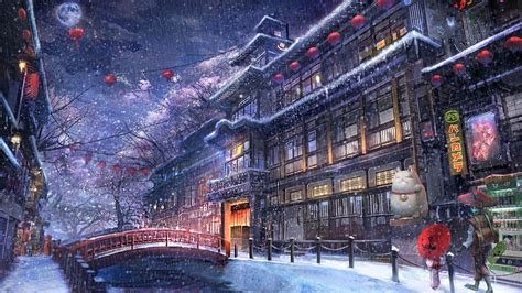 Snow Town Wallpapers - Top Free Snow Town Backgrounds - WallpaperAccess