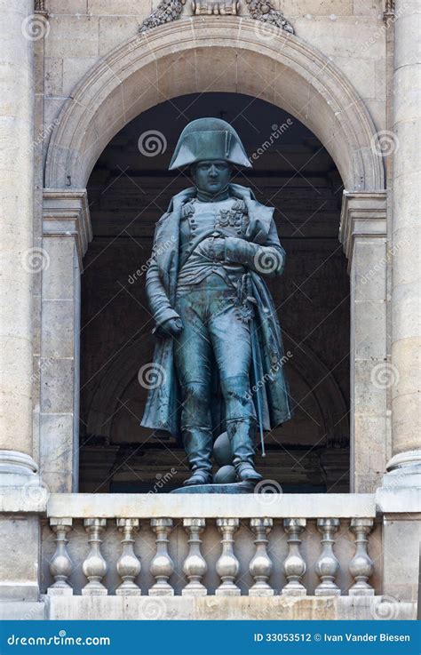 Statue Of Napoleon Bonaparte On A Horse In Diamant Square, Ajaccio ...