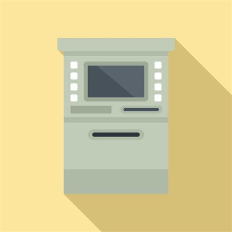 Premium Vector Atm Cashpoint Icon Flat Illustration Of Atm Cashpoint