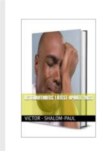 OSTEOARTHRITIS LATEST UPDATE 2023 eBook by VICTOR AJAYI - EPUB