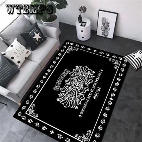 Nordic Retro Style Princess Letter Carpets For Living Room Bedroom