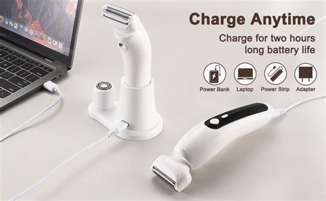 Amazon Haosens Electric Shaver For Women Womens Electric Razor Cordless Bikini Trimmer