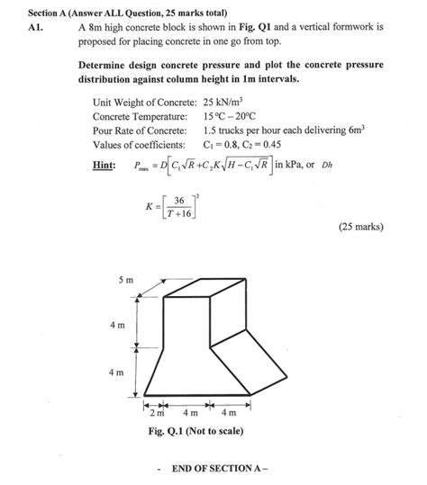 Solved Section A Answer ALL Question 25 Marks Total