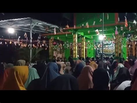 Safari Maulid Nabi Muhammad Saw Di Desa Sidorejo Youtube