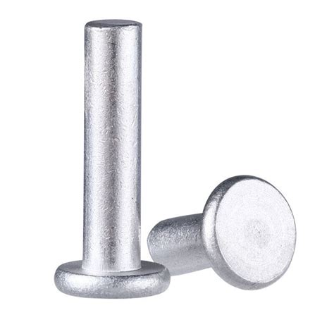 Aluminum Rivets Flat Head Rivet Solid M M M M M Percussion