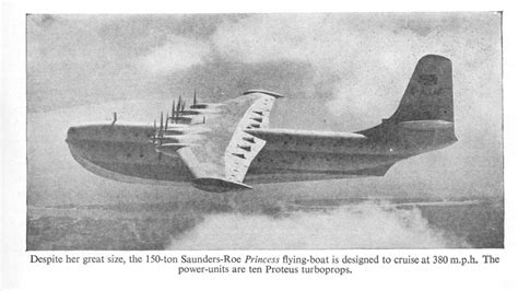 Progress Is Fine But Its Gone On For Too Long Saunders Roe Princess