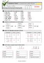 Soustraction des nombres décimaux Examen Evaluation Fiches QCM