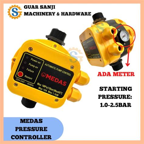 Medas Water Pump Pressure Controller Regulator Mesin Pam Air Rumah Jadi