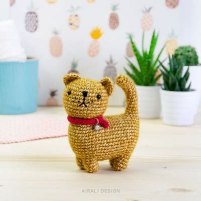 Ugo Il Gatto Amigurumi Schema Uncinetto In Pdf Di Airali Design