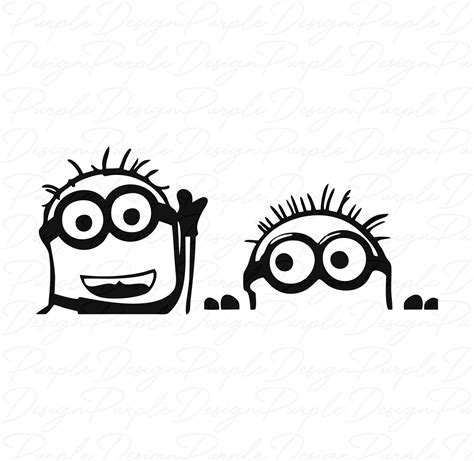 Minions Eyes Vector Bundle Despicable Me Clip Art Svg Eps Etsy