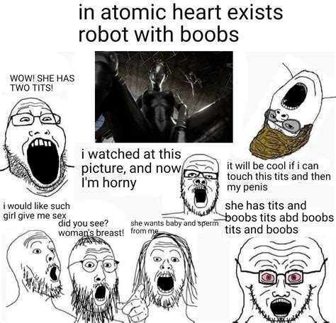 Horny Consoomer Reaction Ballerina Twins Atomic Heart Female Robots Know Your Meme