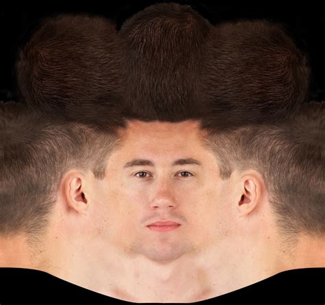 Male Skin Texture Map