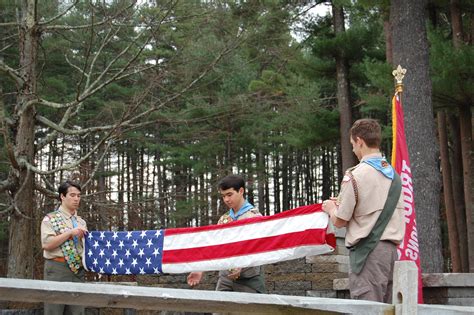 Boy Scout Designs Flag Retirement Pit For Veterans