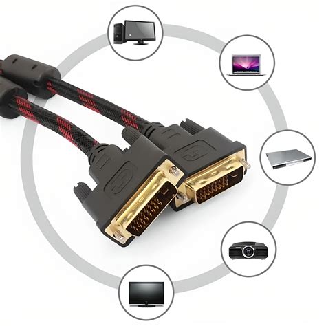 Cablu Dvi D Dual Link 241 Tata La Dvi D Dual Link 241 Tata 14m