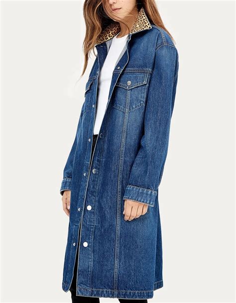 Mid Length Denim Jacket For Women Made In Usa With Fine Italian Denim