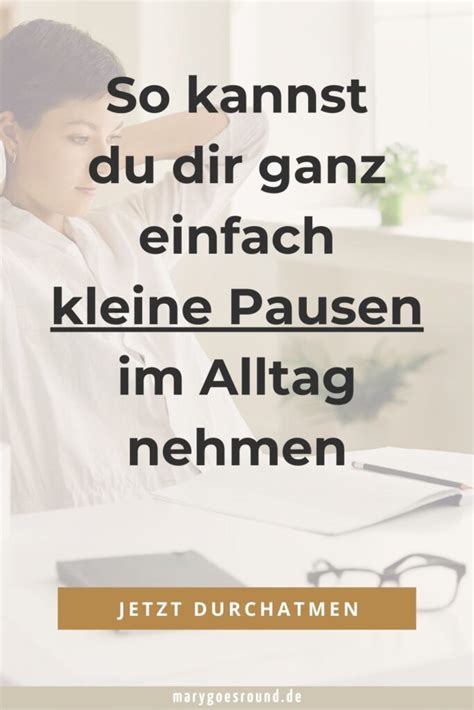 Pausen Im Alltag Warum Regelm Ige Auszeiten Wichtig Sind