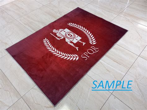 Roman Empire Map Roman Empire Rug Peak Of Empire Spqr Rug Etsy