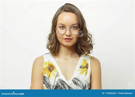 Short Hair Round Glasses