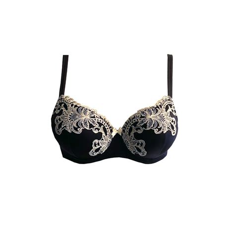 Ambra Lingerie Bh S Titanium Push Up Bh Blauw Italian Design