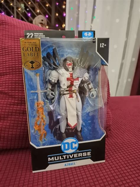 Macfarlane Dc Multiverse Batman Azrael White Templar Gold Label