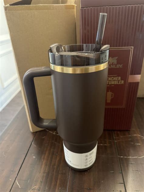 Stanley The Chocolate Gold Quencher H2 0 FlowState Tumbler 40 OZ NEW