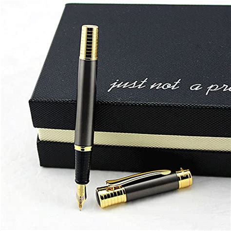 HAYMAN 24 CT Gold Plated Fountain Pen With Box P 133 Amazon In