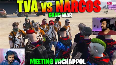 TvA vs Narcos Gang War Meeting വളചചപപൾ Badge ൽ ചറ ആയ GangWar