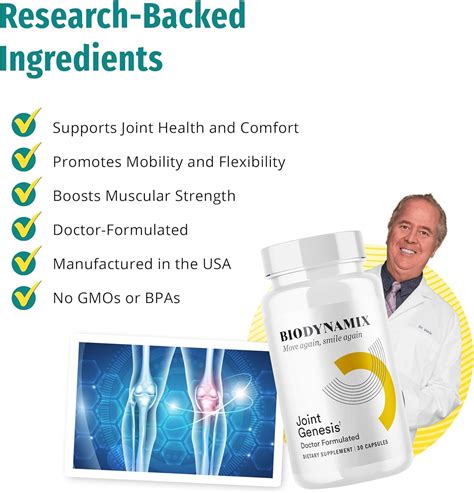 BioDynamix Joint Genesis Support Joint Function Comfort Flexibility