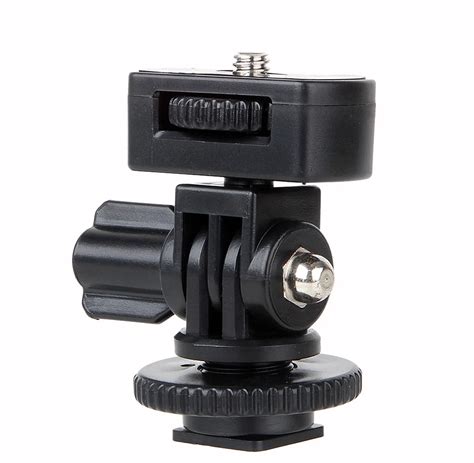 Aliexpress Buy Screw Hot Shoe Mount Adapter Adjustable Angle Pole For DSLR Camera LED