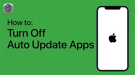 How To Turn Off Auto Update Apps On Your Iphone Youtube