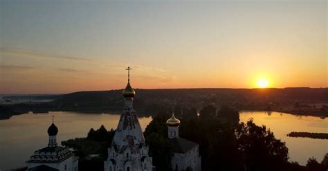 Drone Footage of a Sunset at Vorsma Free Stock Video Footage, Royalty ...
