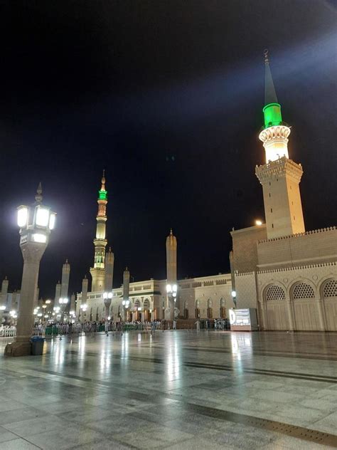 Medina Saudi Arabien Oktober 2022 Schöne Aussicht Auf Masjid Al