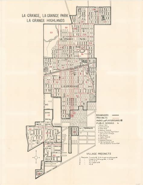 La Grange La Grange Park La Grange Highlands Curtis Wright Maps