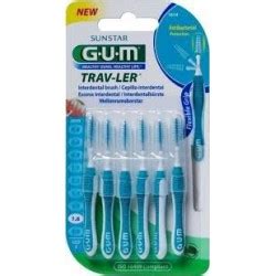 Gum Cepillo Interdental Trav Ler 1614 Conico 1 6mm 6 Unidades