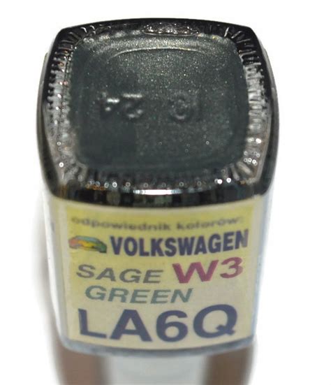 VW LA6Q SAGE GREEN LAKIER ZAPRAWKA DO RYS ARA 10 ML LA6Q za 19 99 zł z