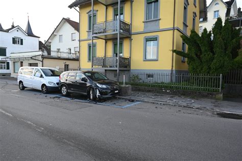 Rorschacherberg Fahrunf Hig Unfall Verursacht Sg Ch