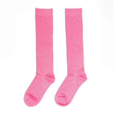 Hot Pink Knee High Socks